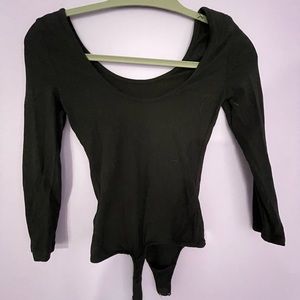 XS Black Guess Body Suit